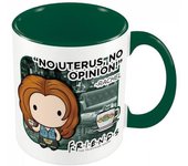 Amigos Chibi Rachel Taza One Size blanco/verde