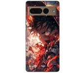 Coque maniacase pour Google Pixel 7 Pro One piece Luffy énervé art manga anime