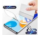 Película de hidrogel para Xiaomi Redmi Note 11, 10, 9, 8, 6 Pro, 11S, 9S, 9T, 7, Protector de pantalla para Redmi 10, 9A, 9C, NFC, 8, 8A, 7A, 6, 3 uds. Redmi Note 10 Pro puro