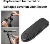 Reemplazo de la cubierta de la pantalla del tablero para patinete eléctrico Ninebot F30/F40 negro