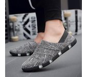 Zapatos casuales para hombre, zapatillas de deporte para hombre, zapatos de marca para hombre, zapatos planos para hombre, mocasines de malla transpirables de alta calidad, primavera otoño Xammep896 39 gris