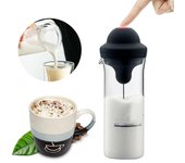2025 Espumador de leche eléctrico Batidor de huevos Batidor de café Batidora automática Jarra Taza Cocina
