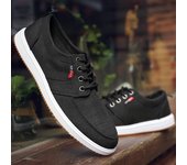 Zapatos de lona informales de verano para hombre, mocasines antideslizantes y resistentes al desgaste 39 azul