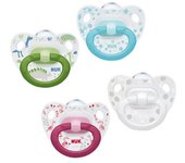 2 Chupetes 0-6 Meses Silicona Nuk