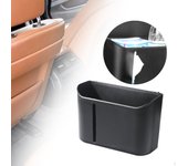 Caja de almacenamiento para respaldo de asiento, organizador para asiento trasero de coche, cubo de basura Interior para coche, cubo de basura para pañuelos