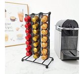 1 soporte para cápsulas de café, organizador de almacenamiento, base sólida, capacidad para 42 cápsulas de café, fácil acceso, soporte para cápsulas de espresso para el hogar y la oficina.