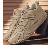 Zapatos de protección laboral para hombre, zapatos de trabajo para sitio de construcción, zapatos altos resistentes al desgaste, botas informales para conducir coche 39 negro