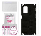 apgo Protective Skin Sticker for the back+sides compatible with Realme 9i, Full Wrap Film, Foil, Vinyl - Pattern Matrix