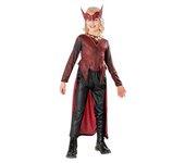 Disfraz de bruja escarlata para niñas de Doctor Strange In The Multiverse Of Madness 9-10 Years rojo/negro