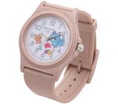 Reloj Tom y Jerry analógico con correa de poliuretano y ilustración de caucho rosa [Fieldwork] para mujer TAJ006-3 color rosa