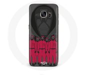 Coque pour Samsung Galaxy S6 Edge Squid Game Affiche masques personnages