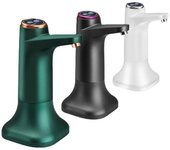Dispensador de agua automático Bomba de agua eléctrica Control de botón Carga USB Portátil para cocina Oficina Dispensador de bebidas al aire libre verde