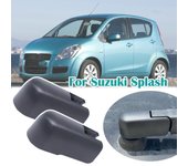 Escobilla de limpiaparabrisas trasero de coche, tapa de tuerca de brazo, accesorios de cubierta de balancín para Suzuki Splash XB Swift RS SX4 GY Vitara LY Liana 1pc