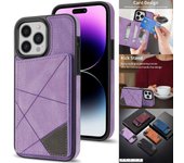 Funda de cuero con tapa para tarjeta lateral tipo billetera para Iphone 14 Pro Max 13 Pro Max 12 Pro Max 11 Pro Max Se 2022 2020 X Xr Xs Max 8 7 6 6s Plus iPhone 12 Mini marrón