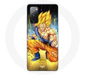 Coque pour Samsung Galaxy S20 FE Son goku dragon ball corps enervé