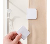 2 piezas de clips antisalpicaduras para cortina de ducha, abrazaderas fijas, protector de baño, ganchos para cortina de ducha para el hogar, el baño y el jardín 2PC