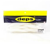 Señuelo blando Deps Sakamata Shad 7 pulgadas 39 blanco perla (7398)