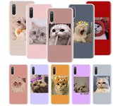 Funda de teléfono con diseño de gatito adorable y divertida para Xiaomi Redmi Note 10, 9, 8, 11 Pro, 11T, 11S, 10S, 9S, 9A, 9C, 9T, 8T, 8A, 7, 7A y 5. Redmi Note 10(10S)