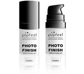 Base de maquillaje matificante de 15ml, Primer brillo, Control de aceite, minimiza los poros, oculta las arrugas y las líneas finas, textura suave blanco/negro