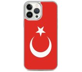 Funda iPhone - Drapeau Turquie - iPhone 13 Pro Max - Souple - Multicolore - Verticale