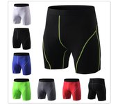 Pantalones cortos para correr y Fitness para hombre, bragas de culturismo, entrenamiento, trotar, pantalones cortos al aire libre, ropa deportiva S rojo