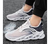 Zapatos deportivos casuales para hombre, zapatillas ligeras y transpirables, zapatillas de verano para exteriores, tenis, zapatillas para correr y caminar, zapatos vulcanizados para hombre 39 negro