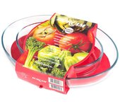 set 2 bandejas ovaladas para horno