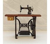 1:12/1:10 máquinas de coser en miniatura funcionales, delicadas, portátiles, antideformaciones