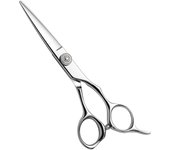 Tijeras de peluquería profesionales AOLANDUO de 5,5 pulgadas, de acero AICHI, hechas a mano, para cortar el pelo, ergonómicas, para peluquerías, estilistas y barberos, de gama alta