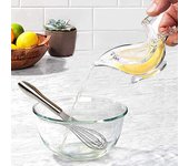 Exprimidor manual de rodajas de limón, exprimidor de frutas transparente, exprimidor de limón con clip