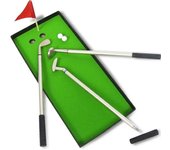 3 bolígrafos para palos de golf, verde, bandera, 2 pelotas de golf en miniatura