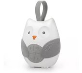 Chupete portátil para bebé con máquina de ruido blanco de búho con 10 canciones musicales ligeras y 2 sonidos naturales 2