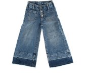 Jeans wide legs 780062 para Niñas 5 AÑOS azul