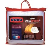 DODO Couette très chaude 450g/m² SUPER ACTIWARM 240x260 cm blanc