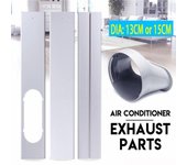Kit de aire acondicionado portátil para ventana, placa deslizante ajustable, protector contra el viento, adaptador para ventana, conector, accesorios de aire acondicionado
