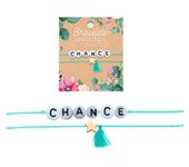 Les Trésors De Lily [R3050] - Pulsera de ternura 'Chance' - cuentas de 6 mm blanco