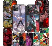 Funda de hombre motosierra para Apple Iphone 14 11 13 Mini 12 Pro Max Xr 7 8 + Se 2020 Xs 6 6s Plus 5 5s Cubierta de teléfono de silicona negra Carcasa iPhone 6 6s
