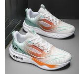 Zapatos para hombre, nuevos zapatos para correr ultraligeros de malla de verano, zapatos deportivos, zapatos de suela blanda transpirables y que absorben los golpes 40