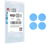 Protector de lente apgo 4x, vidrio híbrido protector de cámara para Oppo Reno4 F, protección de cámara, lente de cámara 9H, protector de lente de cámara