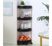 1 estante triangular de pie para baño, estante de almacenamiento de esquina para dormitorio, estante de almacenamiento de cocina, estantes para el hogar blanco