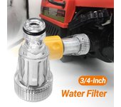 Excelente filtro de entrada de lavadora, accesorios para lavadora con rosca interior de 3/4 pulgadas, resistente al desgaste