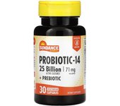Sundance Vitamins, Probiotic-14, 71 mg, 30 veggie capsules (35.5 mg per capsule)