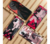Funda de teléfono de Anime Chainsaw Man para Xiaomi 12, 11T, 10, 9, Redmi Note 11, 10, 10S Pro, Redmi 9, 9A, 8, color negro, carcasa de PC de cristal Xiaomi 12-12X