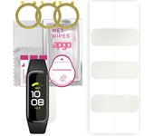 3 protectores de pantalla mate de hidrogel apgo para Samsung Galaxy Fit 2, película de hidrogel, TPU flexible y suave con capa de posicionamiento de fácil instalación