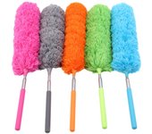 Mini sección portátil de moda, plumero mágico creativo antiestático para descontaminación de cenizas grises, ácaros del polvo verde