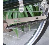 Bicicleta deportiva, bicicleta, carretera, cadena de montaña, comprobador de desgaste, indicador, regla de medición