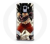 Coque pour Samsung Galaxy A8 2018 Luffy Gear 5 One Piece Anime Manga