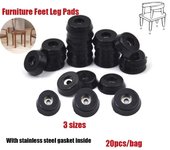 slip Cabinets Tile Floor Protectors Table Chair Tool Furniture Feet accessories Furniture Leg Pads 11 x 9 x 6mm
