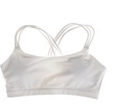 Sujetador deportivo 335778 para Mujer L blanco