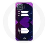 Coque pour Oppo A93 Bangtan Sonyeondan Logo BTS Et Logo ARMY I Purple You